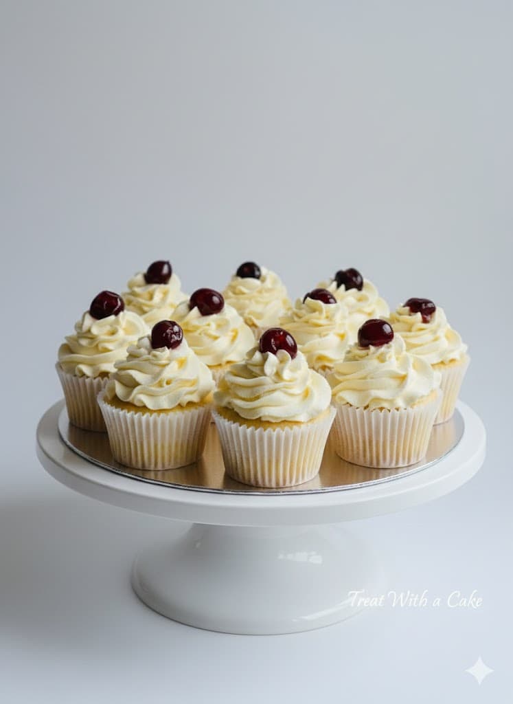 Cupcake Vanilla Cherry