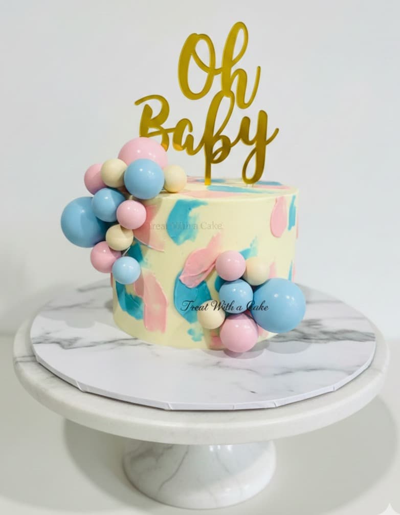 Baby Shower / Gender Reveal Cake